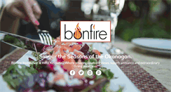 Desktop Screenshot of bonfirerestaurant.ca